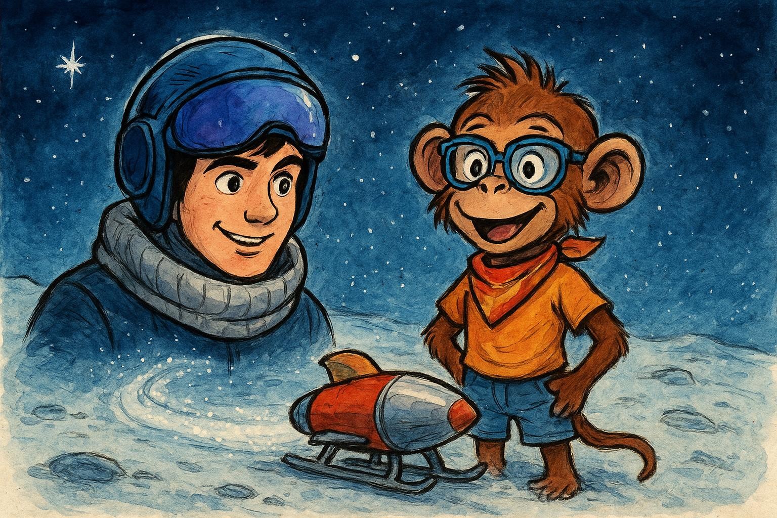 Tap-Tap to the Moon! cover illustration