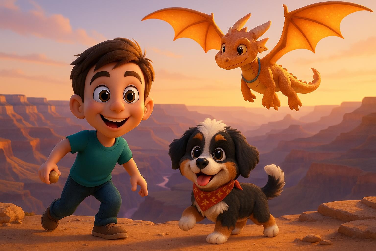 Canyon Tinks and Dragon Wings cover illustration