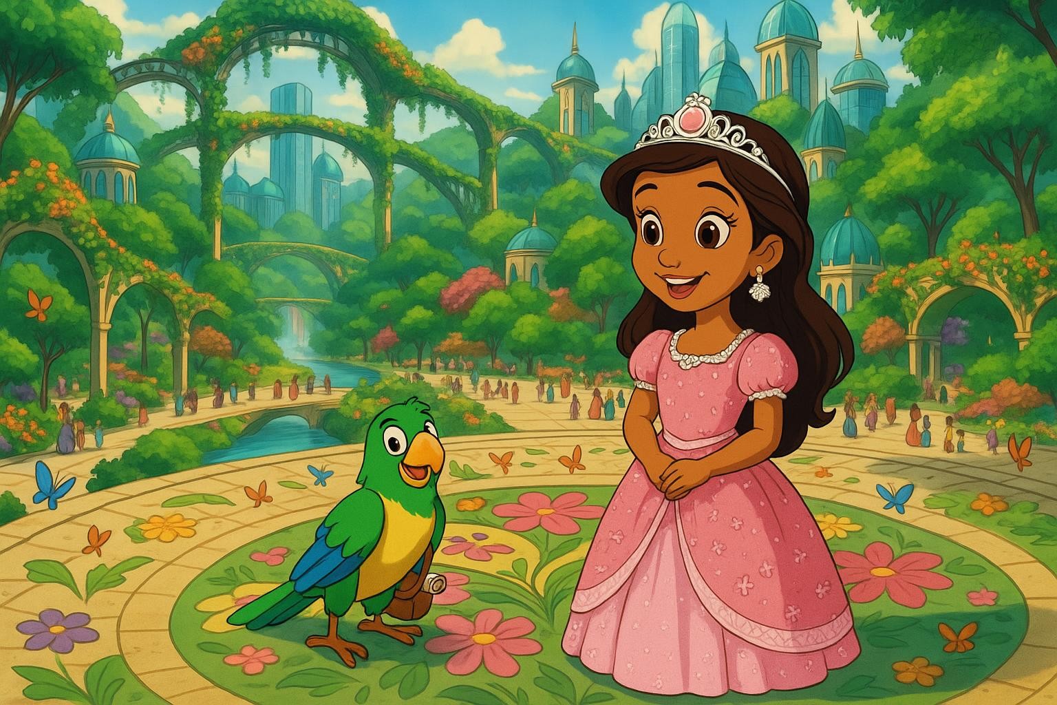 Sofia and the City of Singing Colors cover illustration