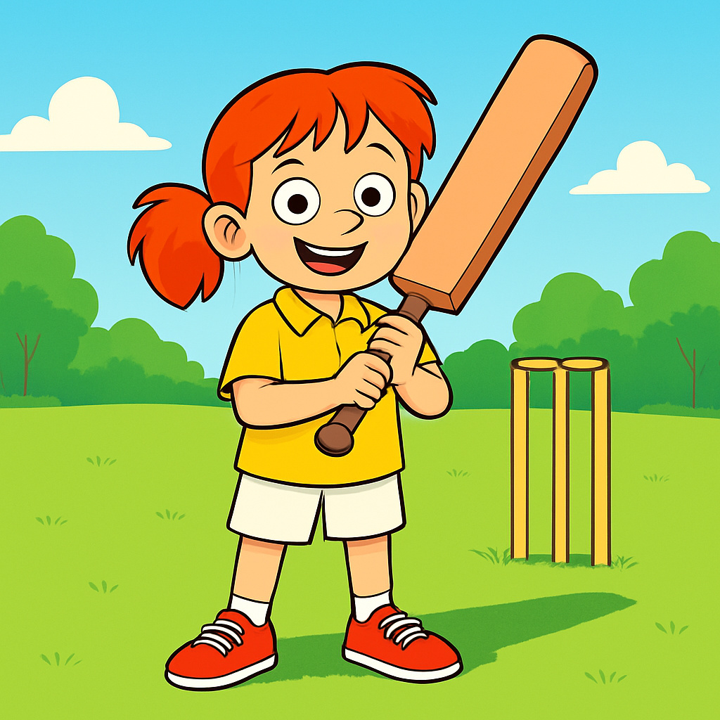 Elsa Hits for Six cover illustration