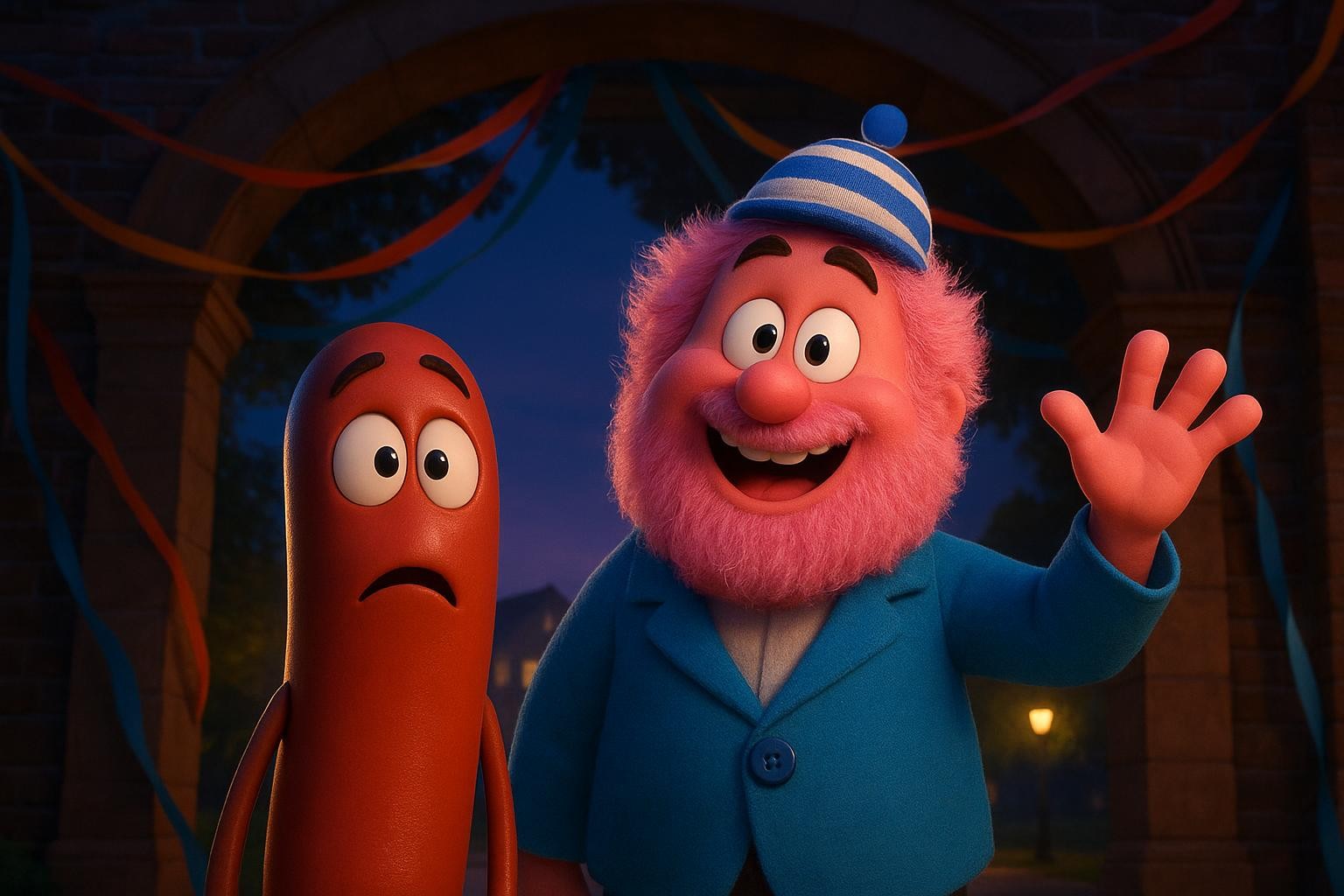 The Wobbly Rescue at the Big School Party cover illustration