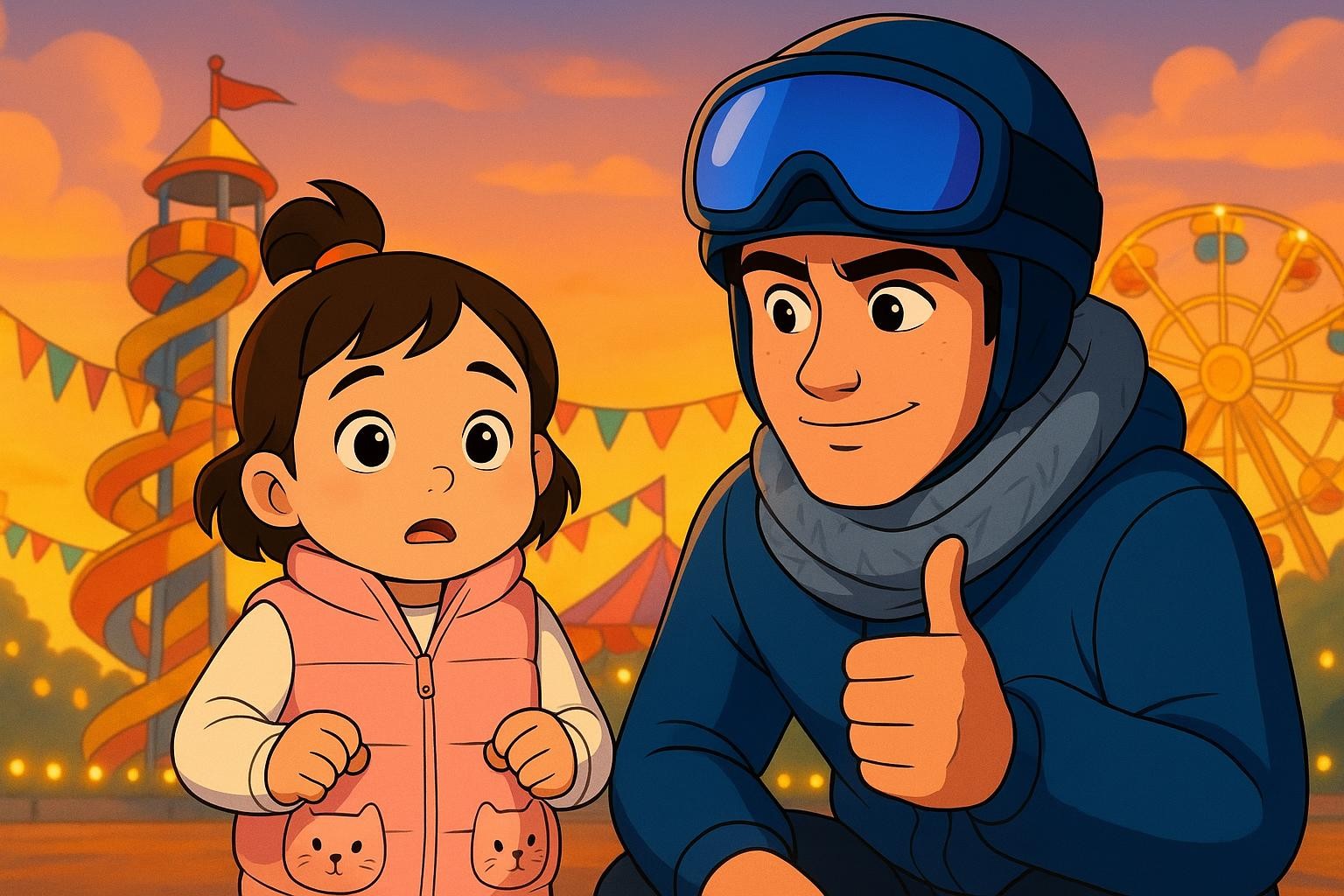 Whoosh! Mimi Puff and the Big Big Slide cover illustration