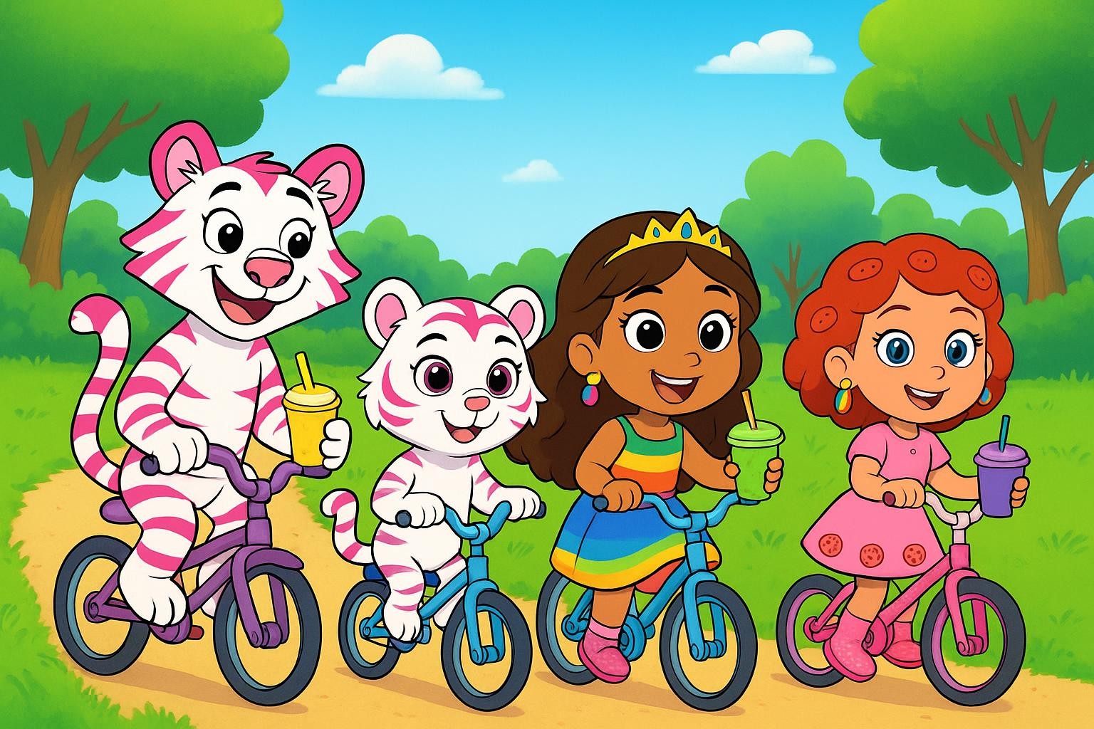 The Smoothie Monster Chase cover illustration