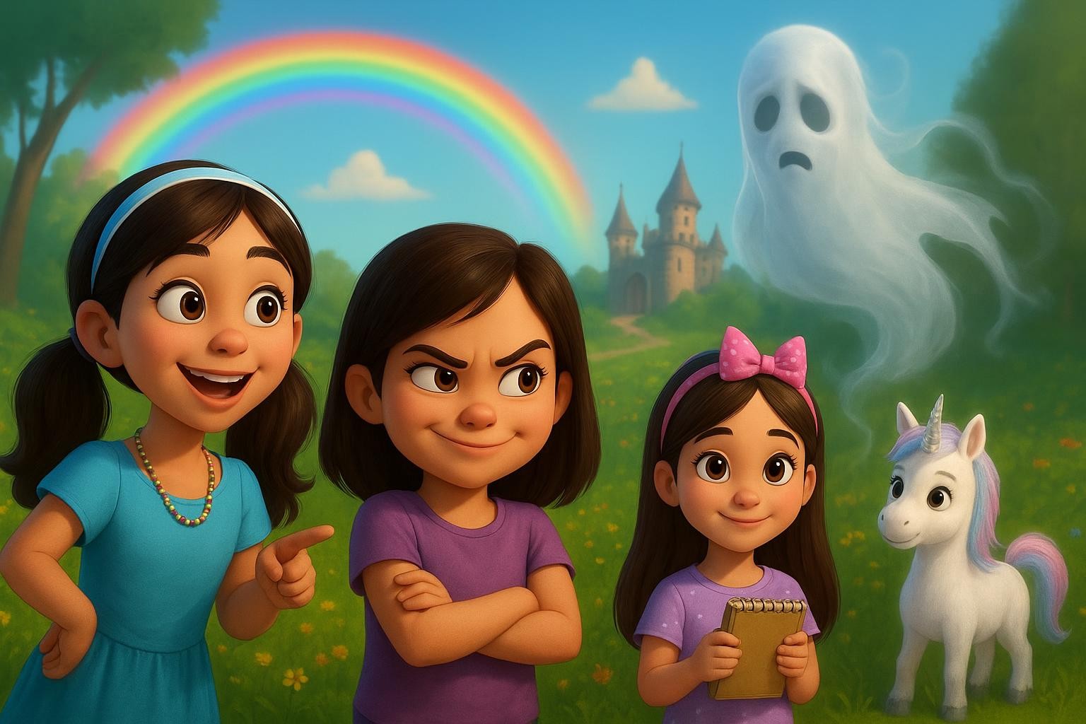 Rainbow Gate and the Quick-Think Trick cover illustration