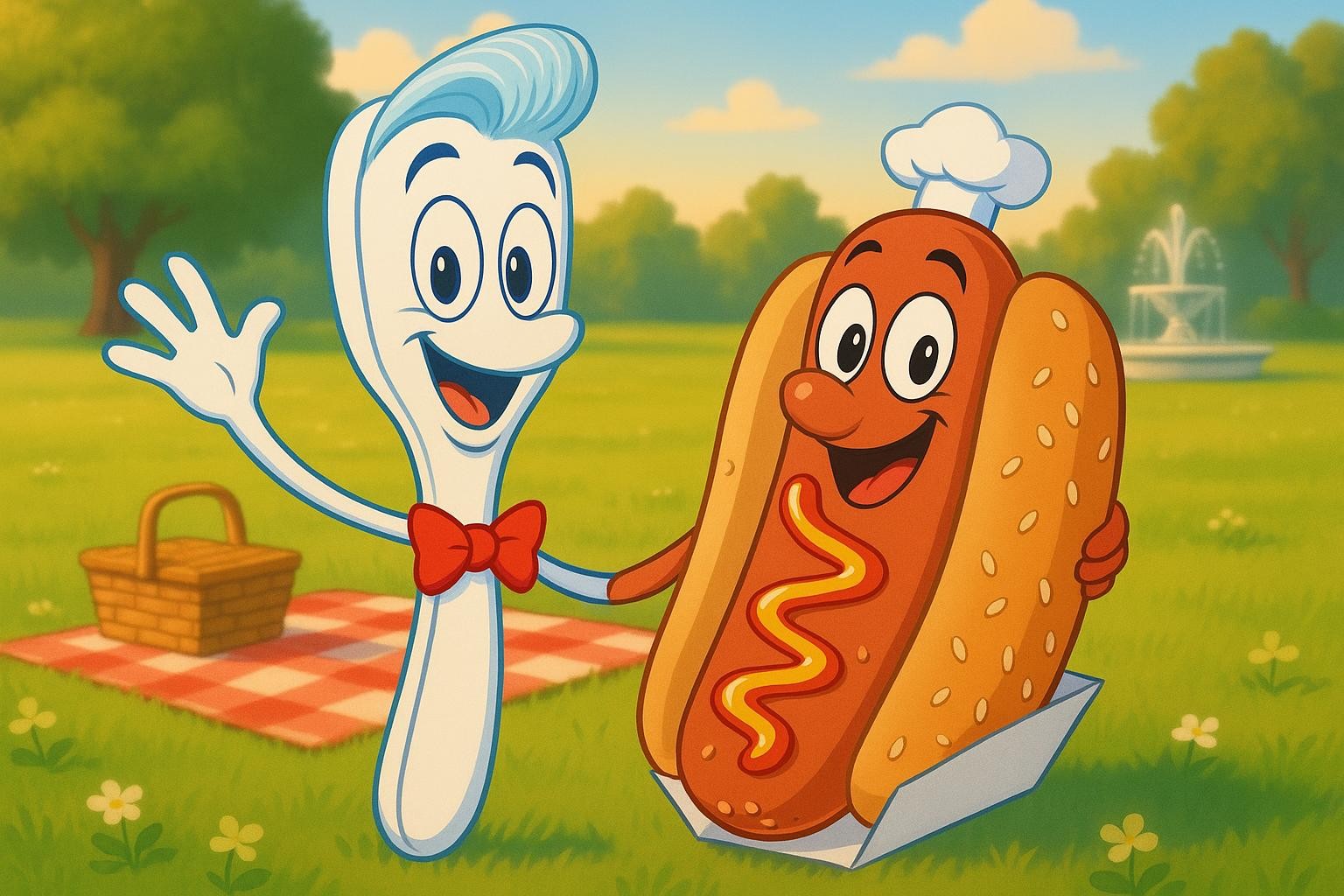 Grin and Grill on the Green cover illustration