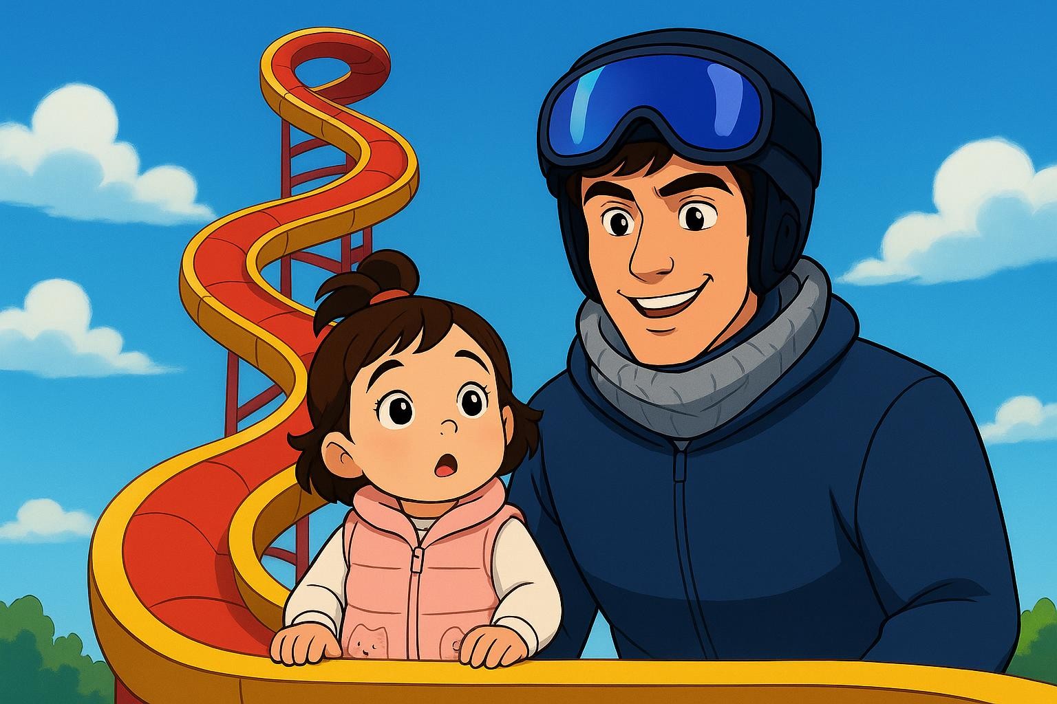 Mimi and the Tremendous Slide cover illustration