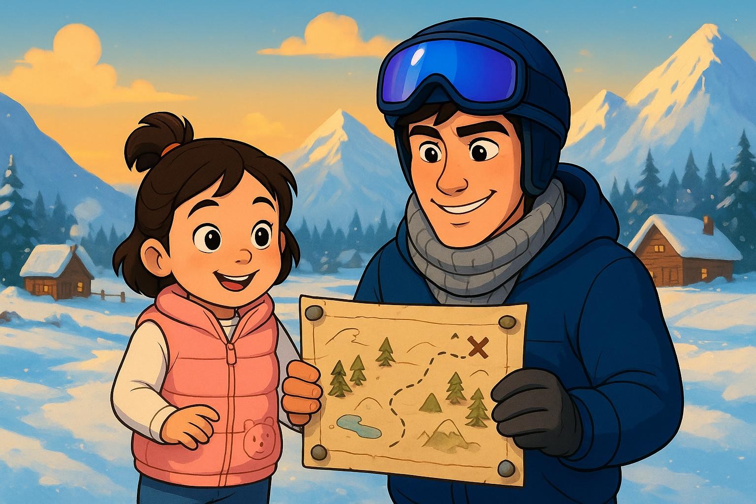 Pocket Charts and Snowy Starts cover illustration